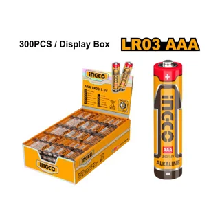 باتری آلکالاین نیم قلم AAA اینکو Ingco مدل HAB3A01 چهار عددی