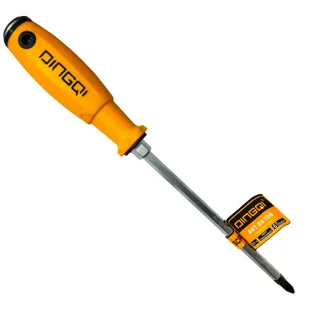 پیچ گوشتی ضربه خور چهارسو 6*150mm دینگشی DINGQI مدل 68016