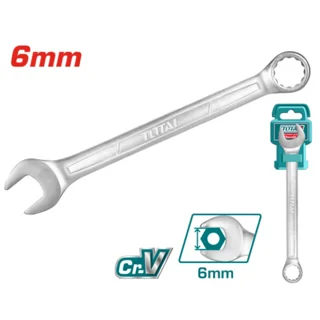 آچار یکسر تخت و یکسر رینگ سایز 6 توتال Total مدل TCSPA061